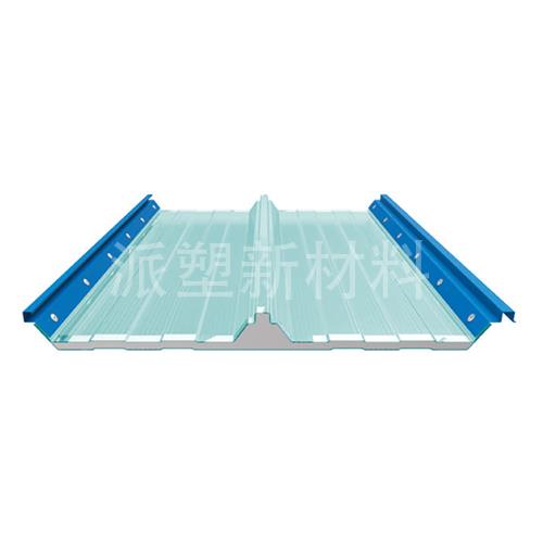 双层锁边复合采光板